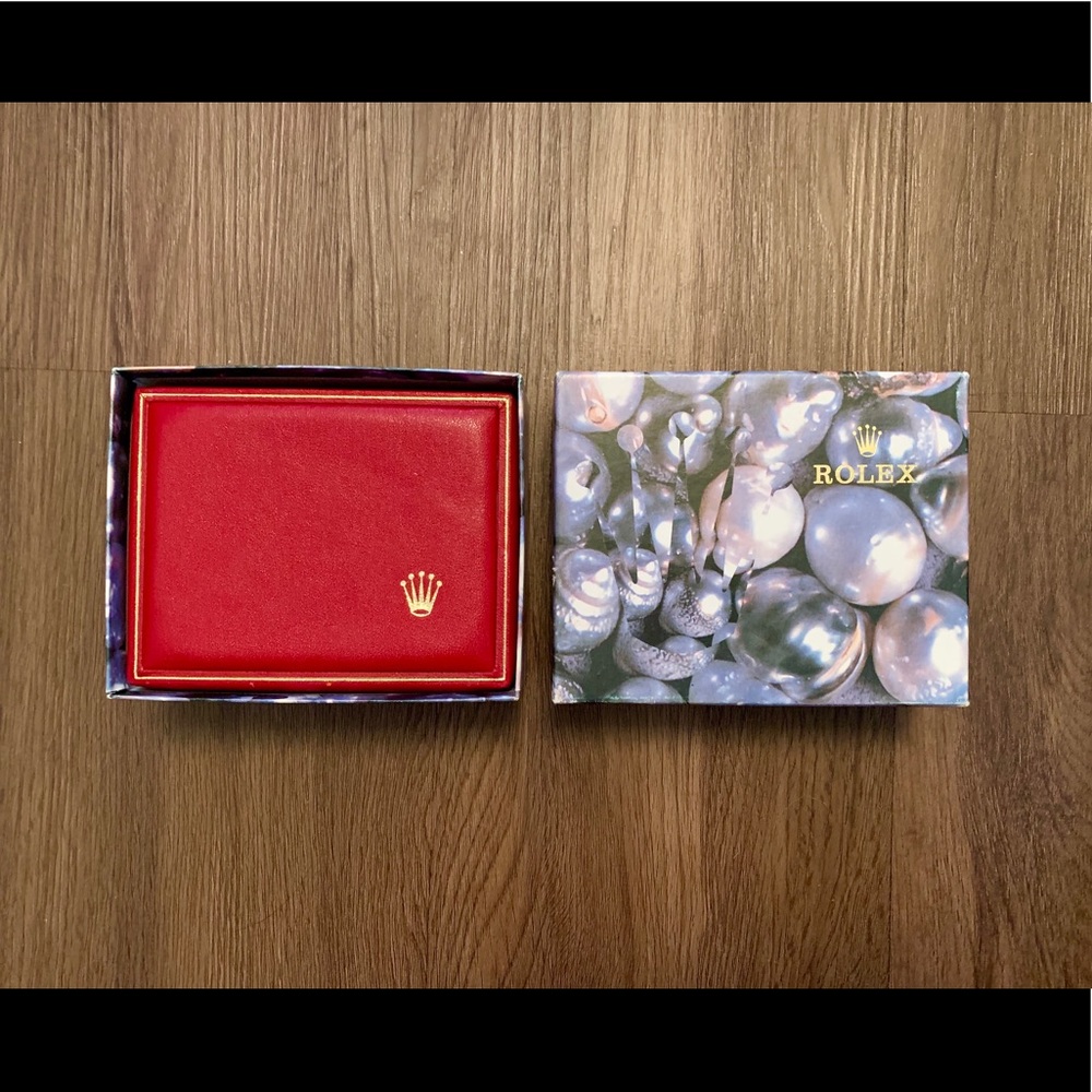 Red Rolex box